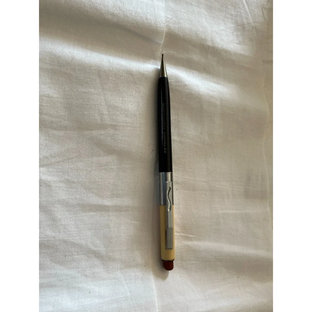 vintage Scripto Mcdonnell Douglas mechanical pencil - est 1960's aerospace